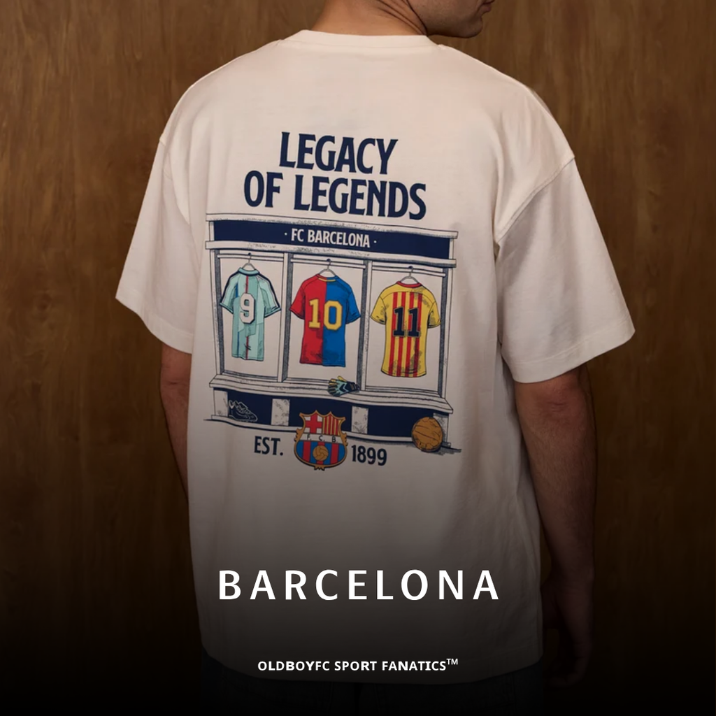 【巴薩】T-shirt White 1899 Legends Barça
