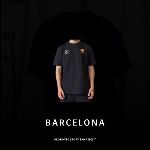 【巴薩】T-shirt Black Core II City Barça