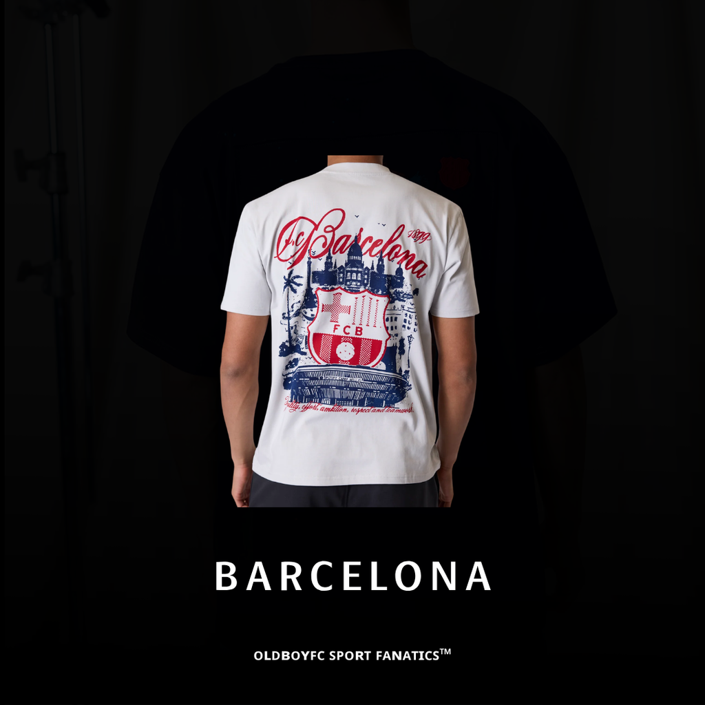 【巴薩】T-shirt Grey Core II City Barça
