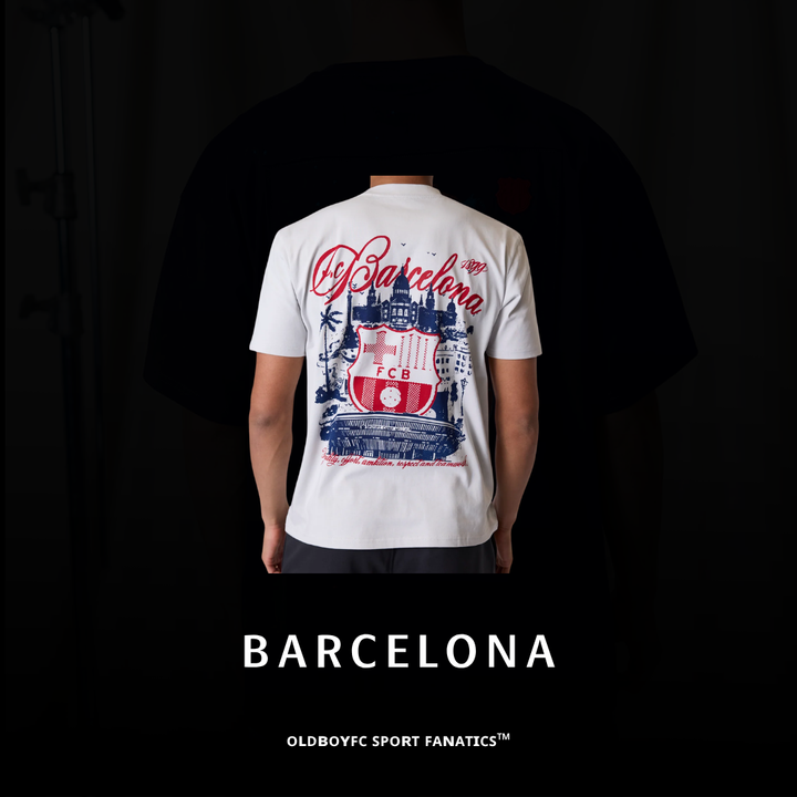 【巴薩】T-shirt Grey Core II City Barça
