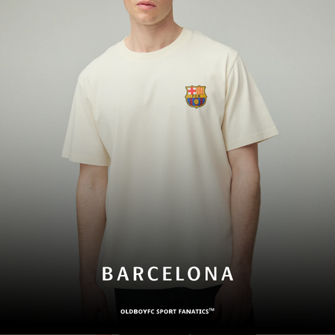 【巴薩】T-shirt Ecru Core Barça