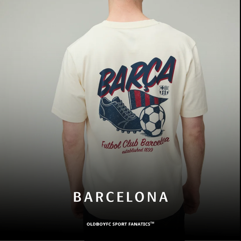 【巴薩】T-shirt Ecru Core Barça