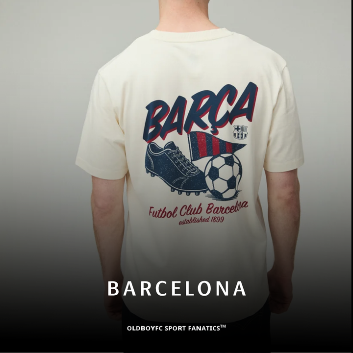 【巴薩】T-shirt Ecru Core Barça