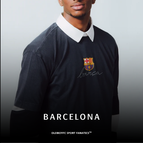 【巴薩】Tee Wall Navy Stadium Barça