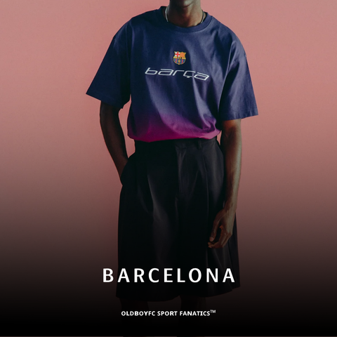 【巴薩】T-shirt gradient Festival Barça - Oversize