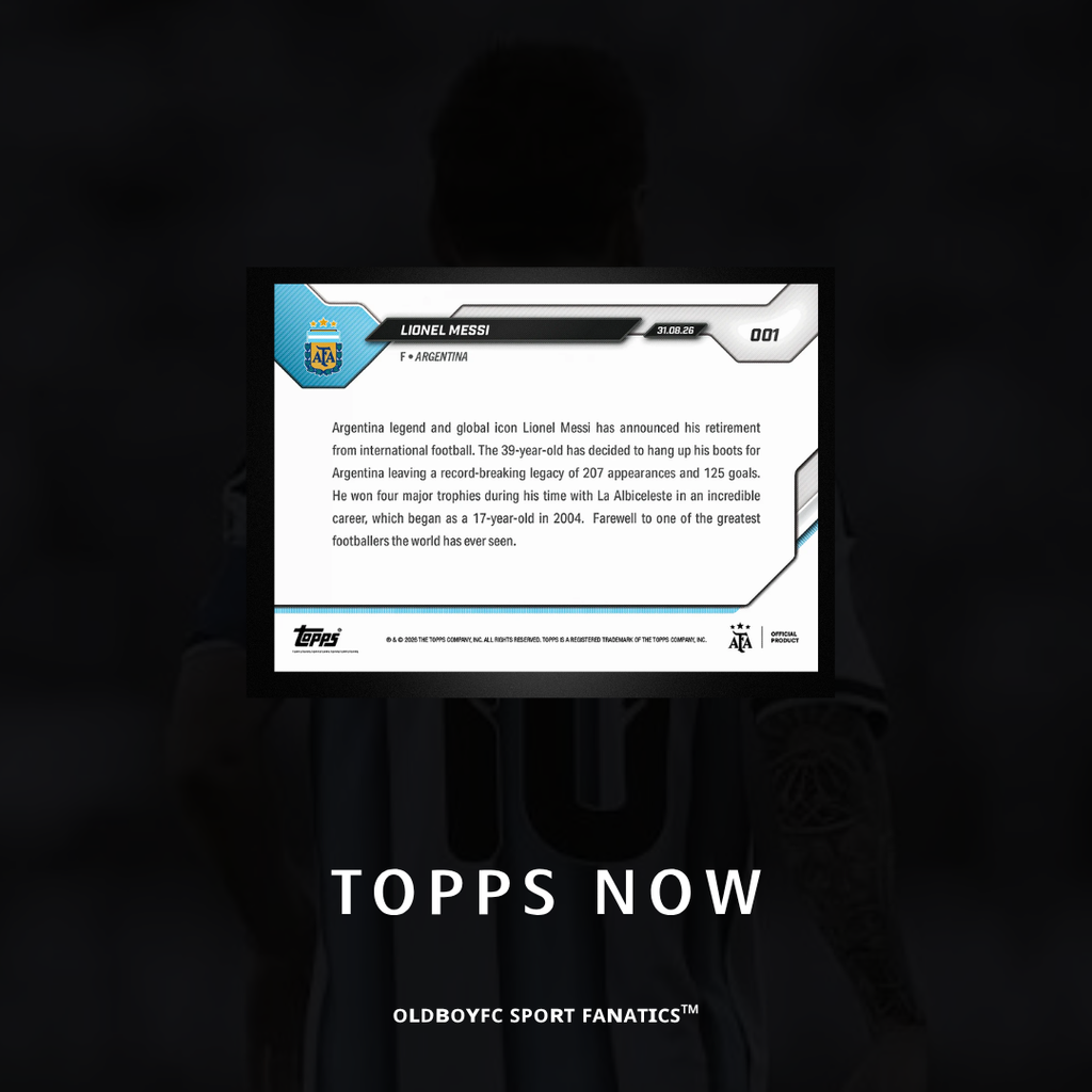 【Topps Now】Lionel Messi 2026 阿根廷國家隊 #1
