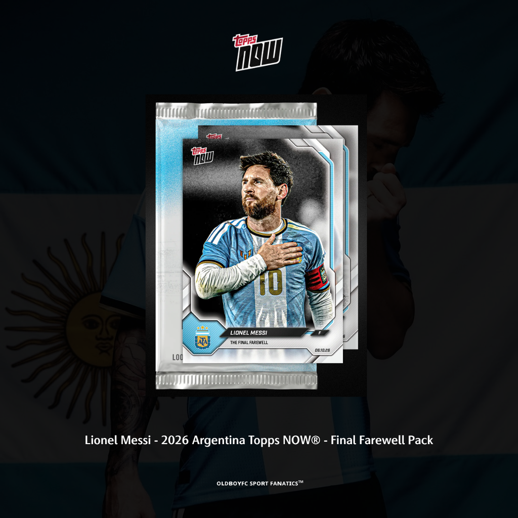 【Topps Now】Lionel Messi 阿根廷退役告別卡包（加贈卡磚）