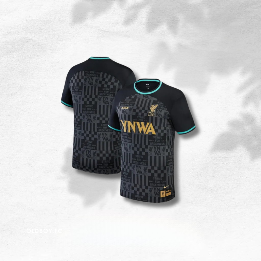 利物浦 x LeBron James 聯名 23/24 客場球衣 正面圖