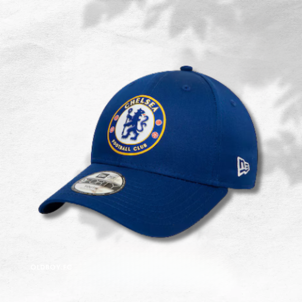 切爾西 New Era Essential 9FORTY 藍色 帽款 正面圖