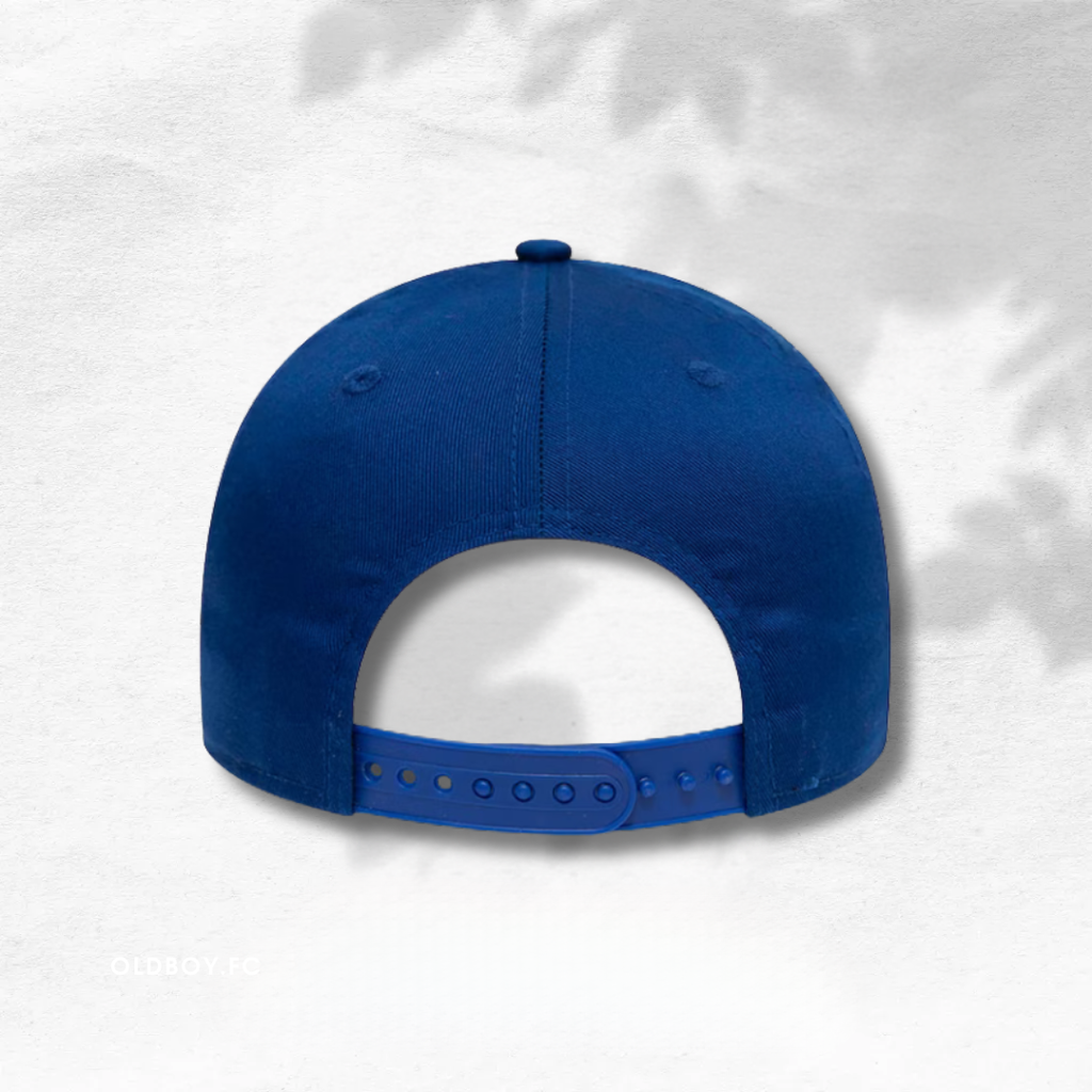 切爾西 New Era Essential 9FORTY 藍色 帽款 背面圖
