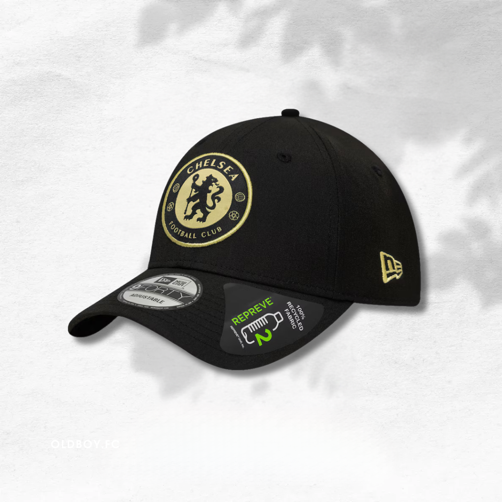 切爾西 New Era Seasonal 9FORTY 黑色 帽款 正面圖
