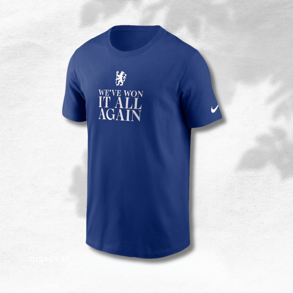 切爾西 Nike We've Won It All Again T 恤 正面圖