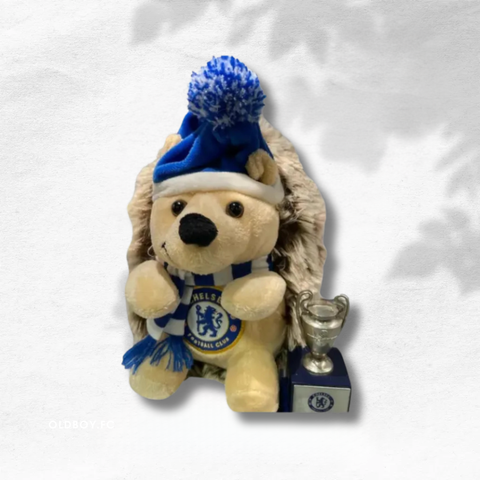 切爾西 倫敦限定 小刺蝟 玩偶 正面圖