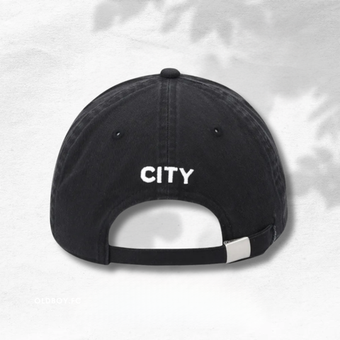 曼城 老帽 墨水風 背面圖