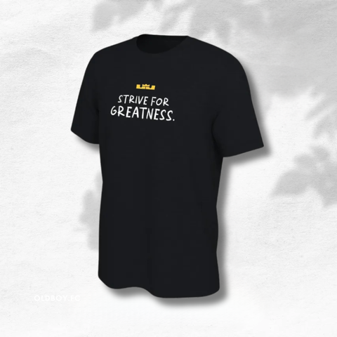 湖人 LeBron James 40,000 分紀念 T-shirt 正面圖