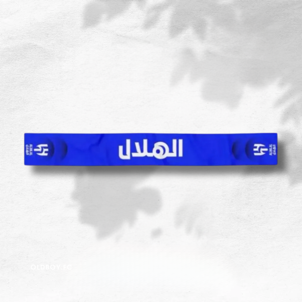 利雅德新月 官方隊徽圍巾 正面圖