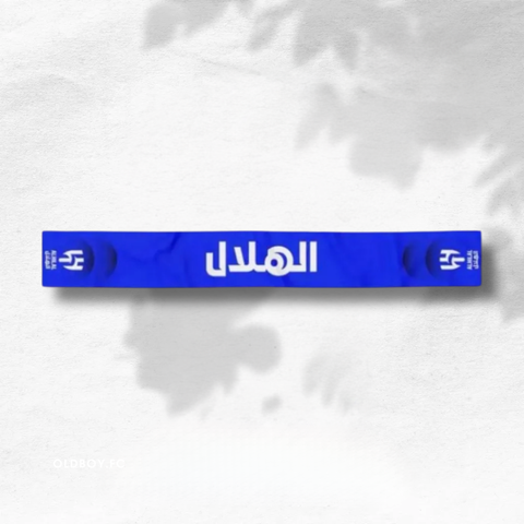 利雅德新月 官方隊徽圍巾 正面圖