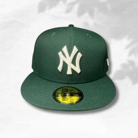洋基 New Era 59FIFTY 合身帽 7 1/4 正面圖