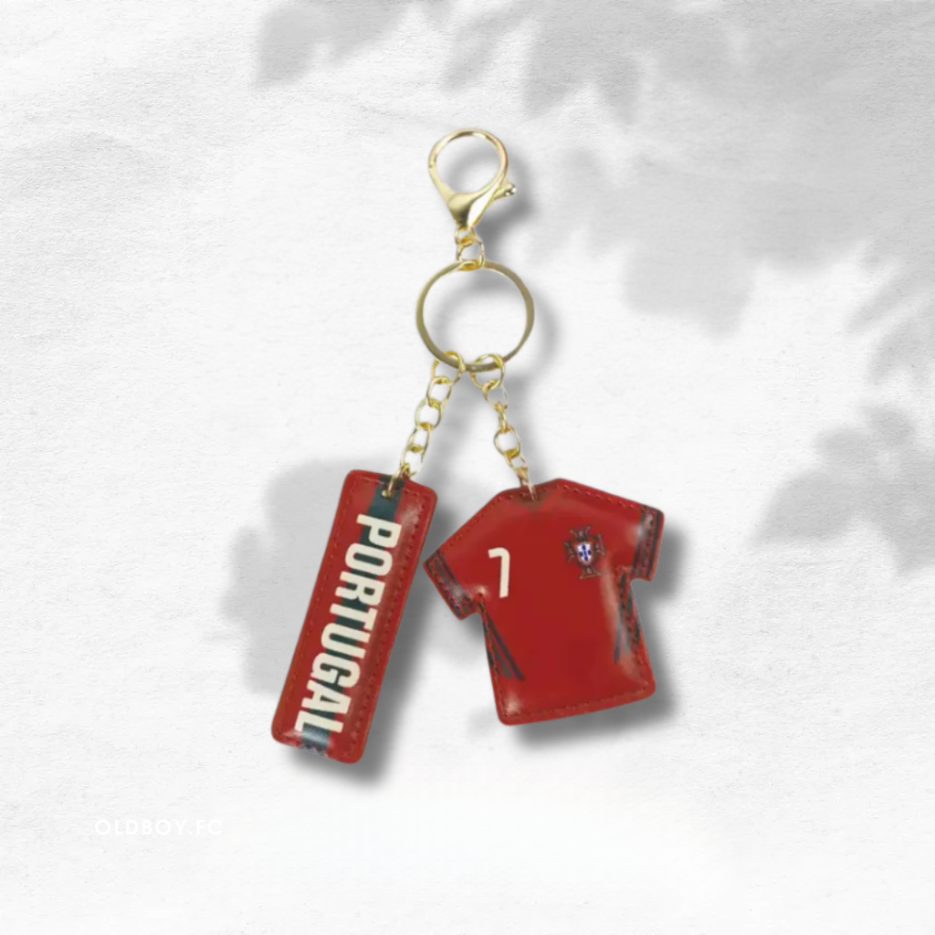 葡萄牙國家隊 C羅鑰匙扣 正面圖