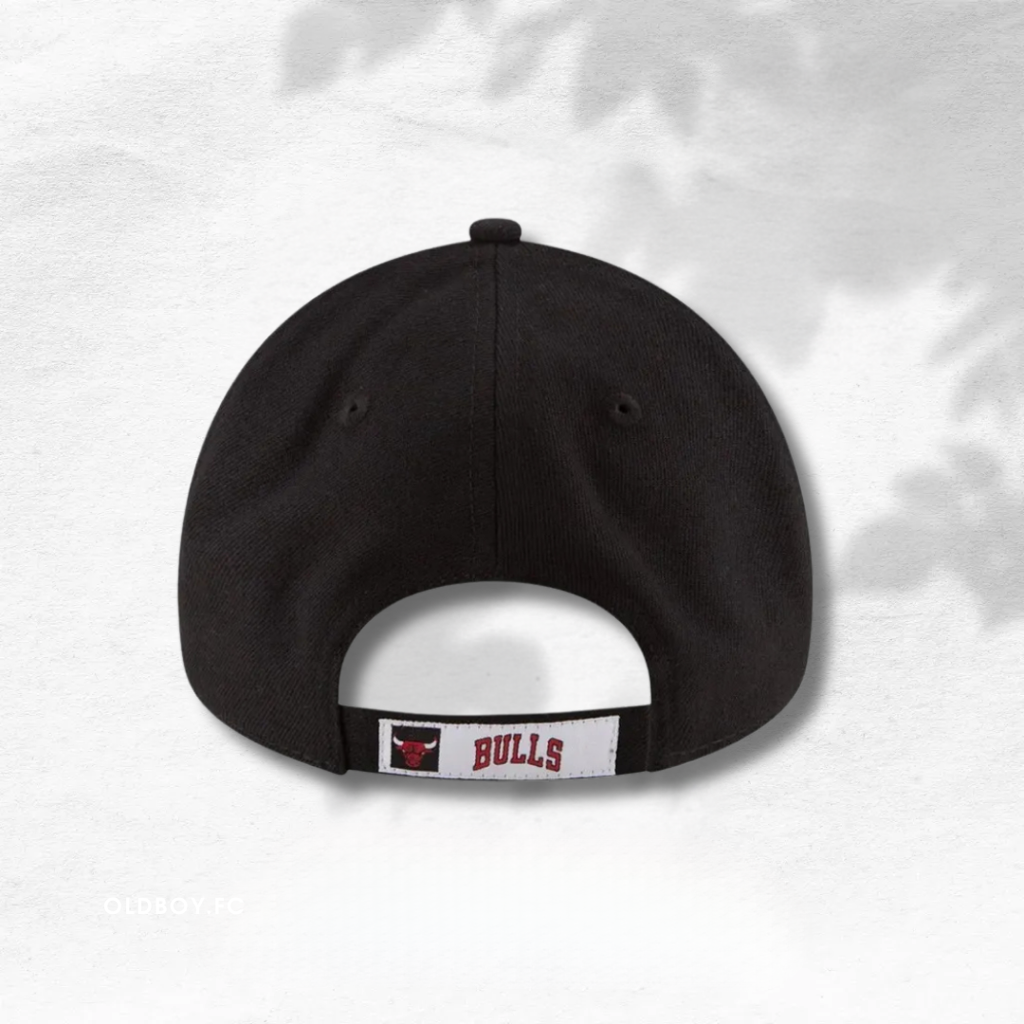 公牛隊 New Era 9FORTY 黑色帽 背面圖