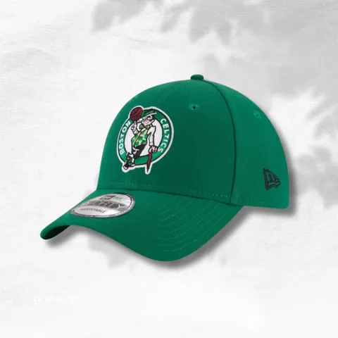 塞爾提克 New Era 9FORTY 綠色帽 正面圖