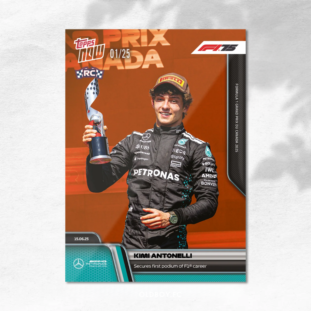 Topps Now Kimi Antonelli 2025 F1 球星卡 1/25