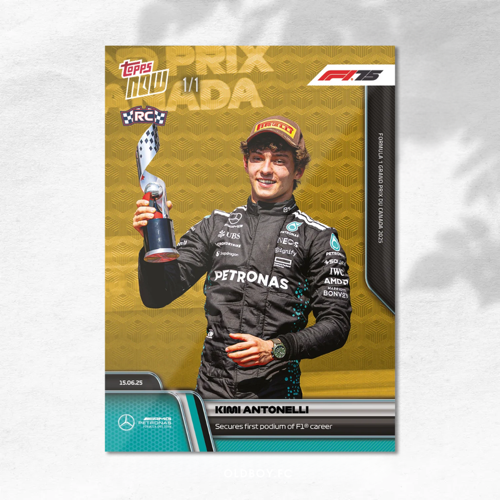 Topps Now Kimi Antonelli 2025 F1 球星卡 1/1
