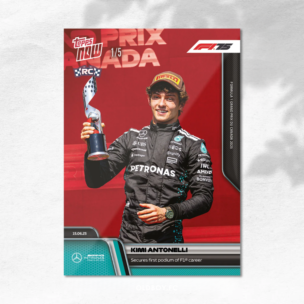 Topps Now Kimi Antonelli 2025 F1 球星卡 1/5