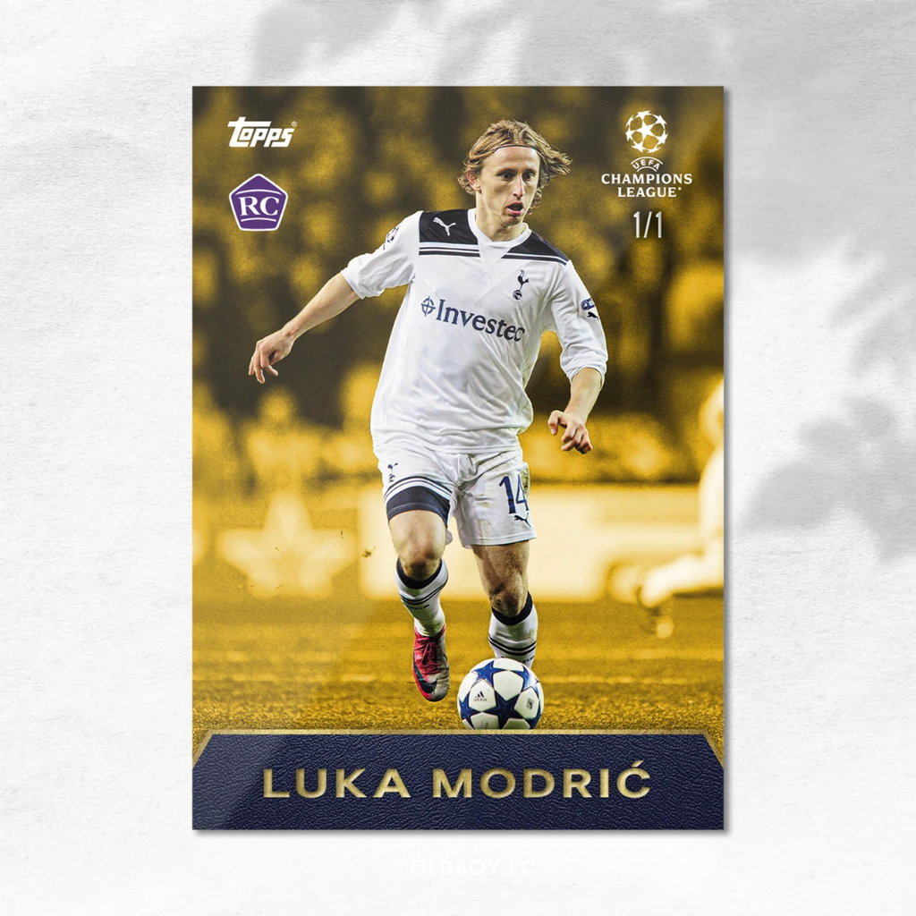Topps Lost Rookies Luka Modrić 球星卡 1/1