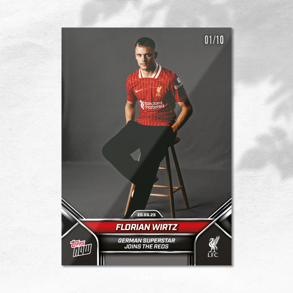 Topps Now Florian Wirtz 2024 利物浦 球星卡 1/10