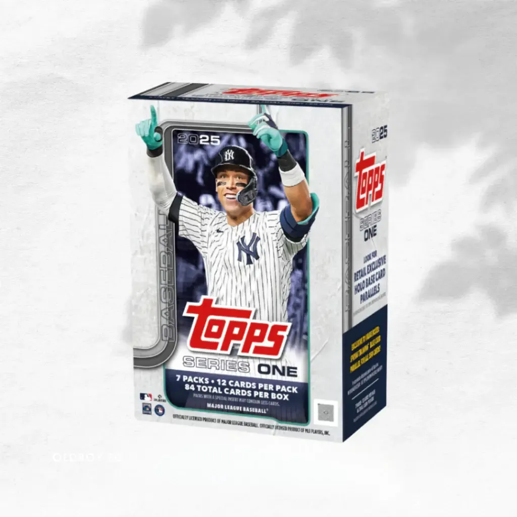 2025 Topps Series 1 MLB 棒球卡 Value Box 示意圖