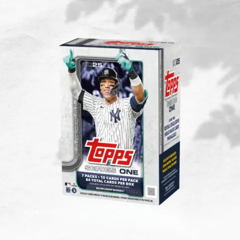 2025 Topps Series 1 MLB 棒球卡 Value Box 示意圖
