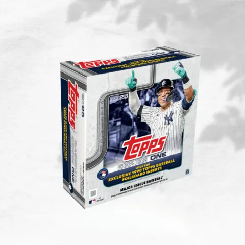 2025 Topps Series 1 MLB 棒球球星卡 Mega Box 示意圖