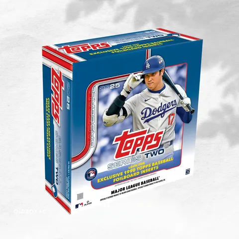 2025 Topps Baseball Series 2 Mega Box 正面圖