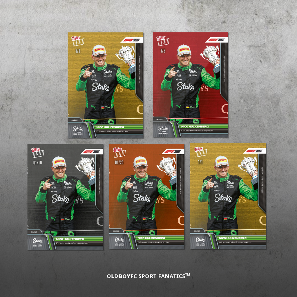 Topps Now Nico Hülkenberg 2025 英國大獎賽 球星卡 編號平行卡