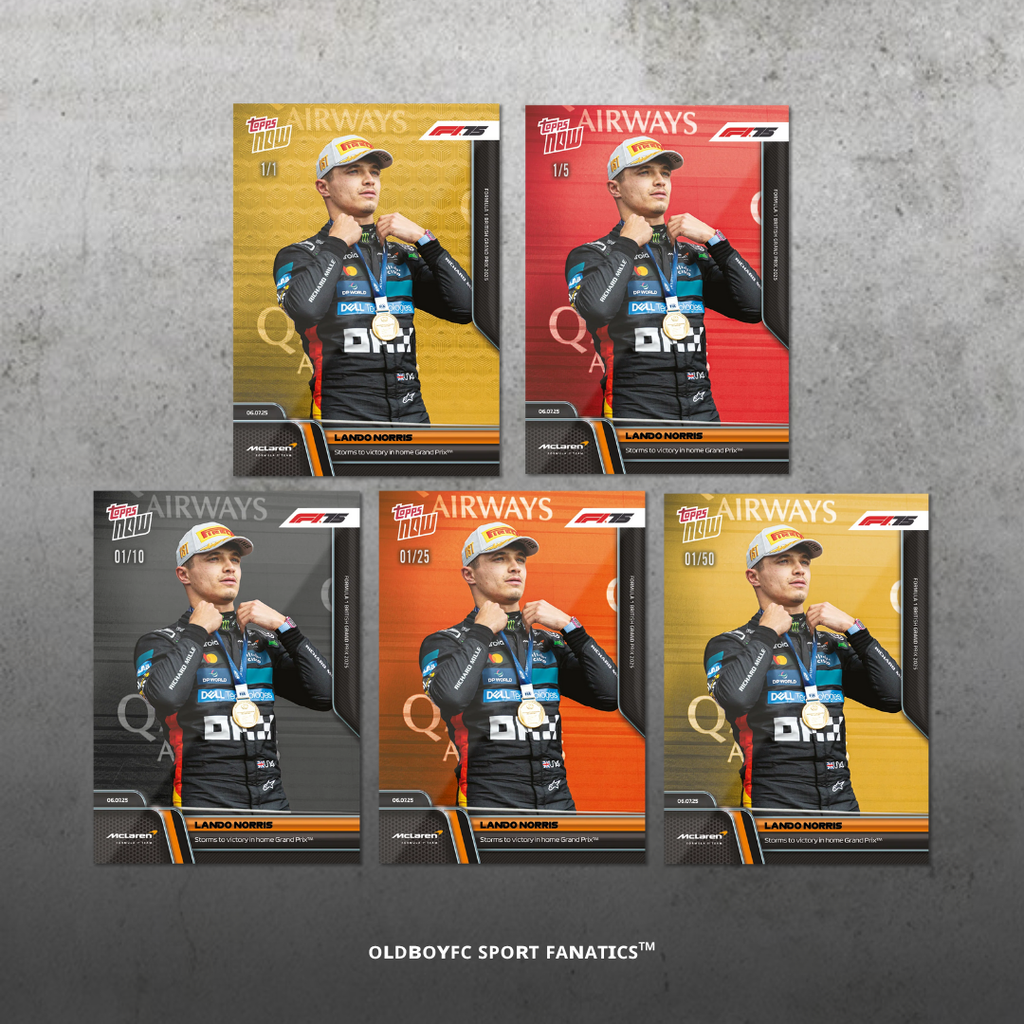 Topps Now Lando Norris 2025 英國大獎賽 球星卡 編號平行卡