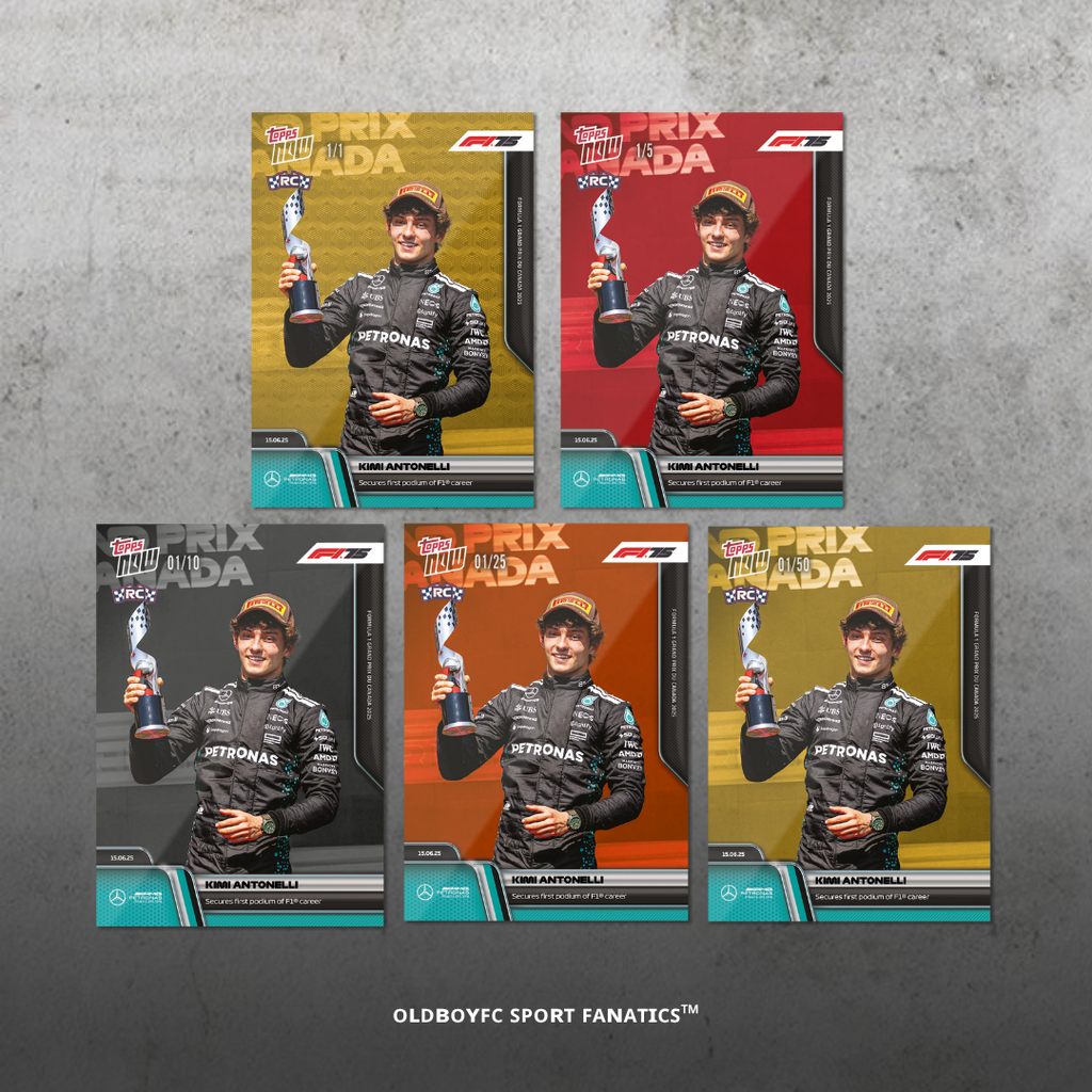 Topps Now Kimi Antonelli 2025 F1 球星卡 編號平行卡