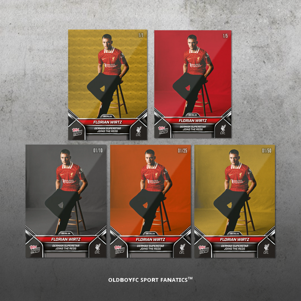 Topps Now Florian Wirtz 2024 利物浦 球星卡 編號平行卡