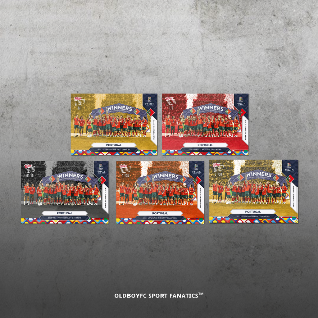 Topps Now 葡萄牙 2025 歐國聯 球星卡 編號平行卡