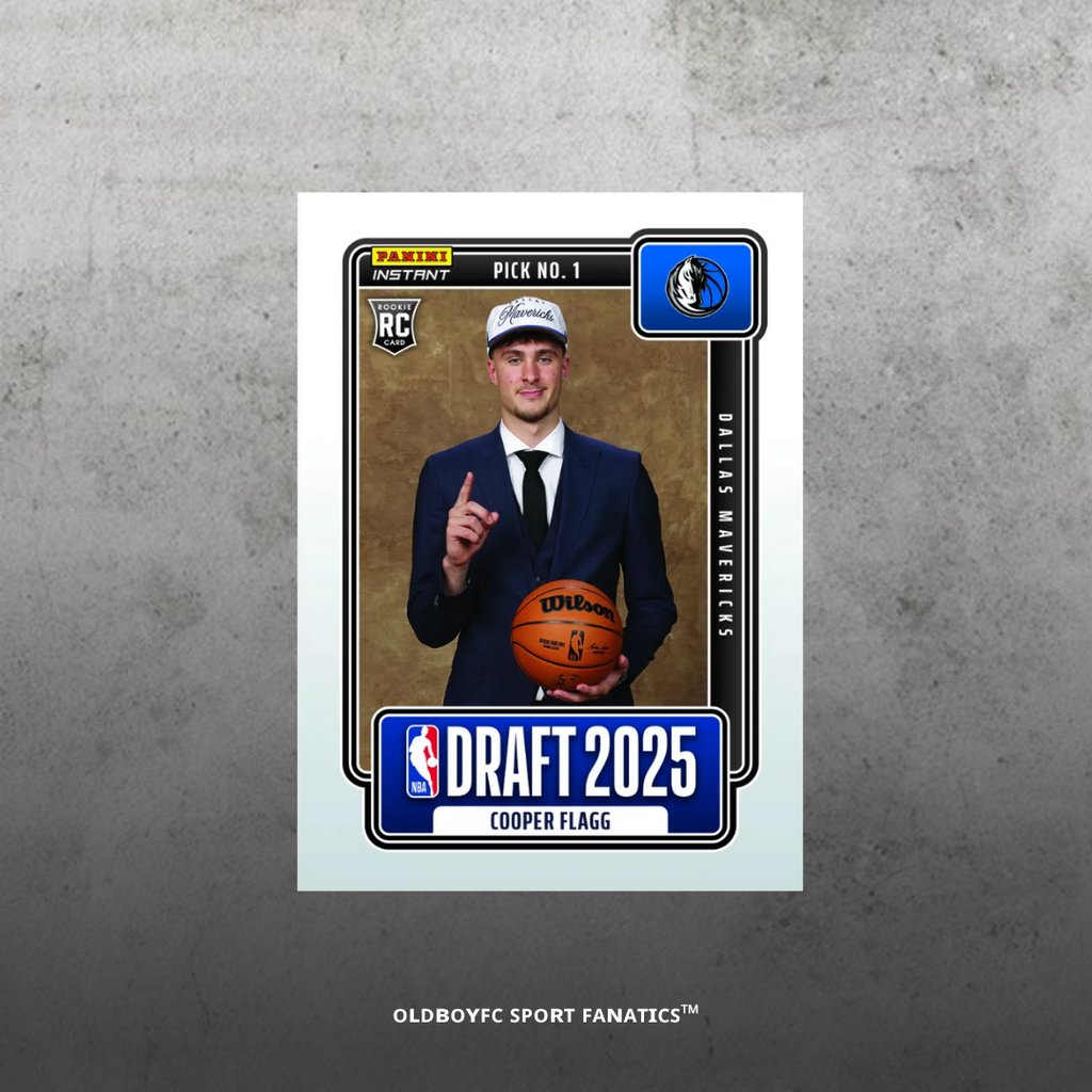 Panini Instant Cooper Flagg 2025 NBA 選秀 球星卡 正面圖