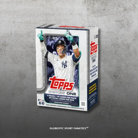 2025 Topps Series 1 MLB 棒球卡 Value Box 示意圖