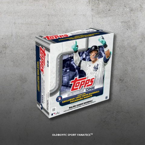 2025 Topps Series 1 MLB 棒球球星卡 Mega Box 示意圖