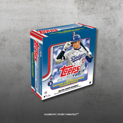 2025 Topps Baseball Series 2 Mega Box 正面圖