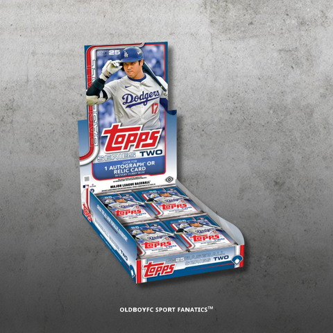 2025 Topps Baseball Series 2 卡盒 Hobby Box 正面圖