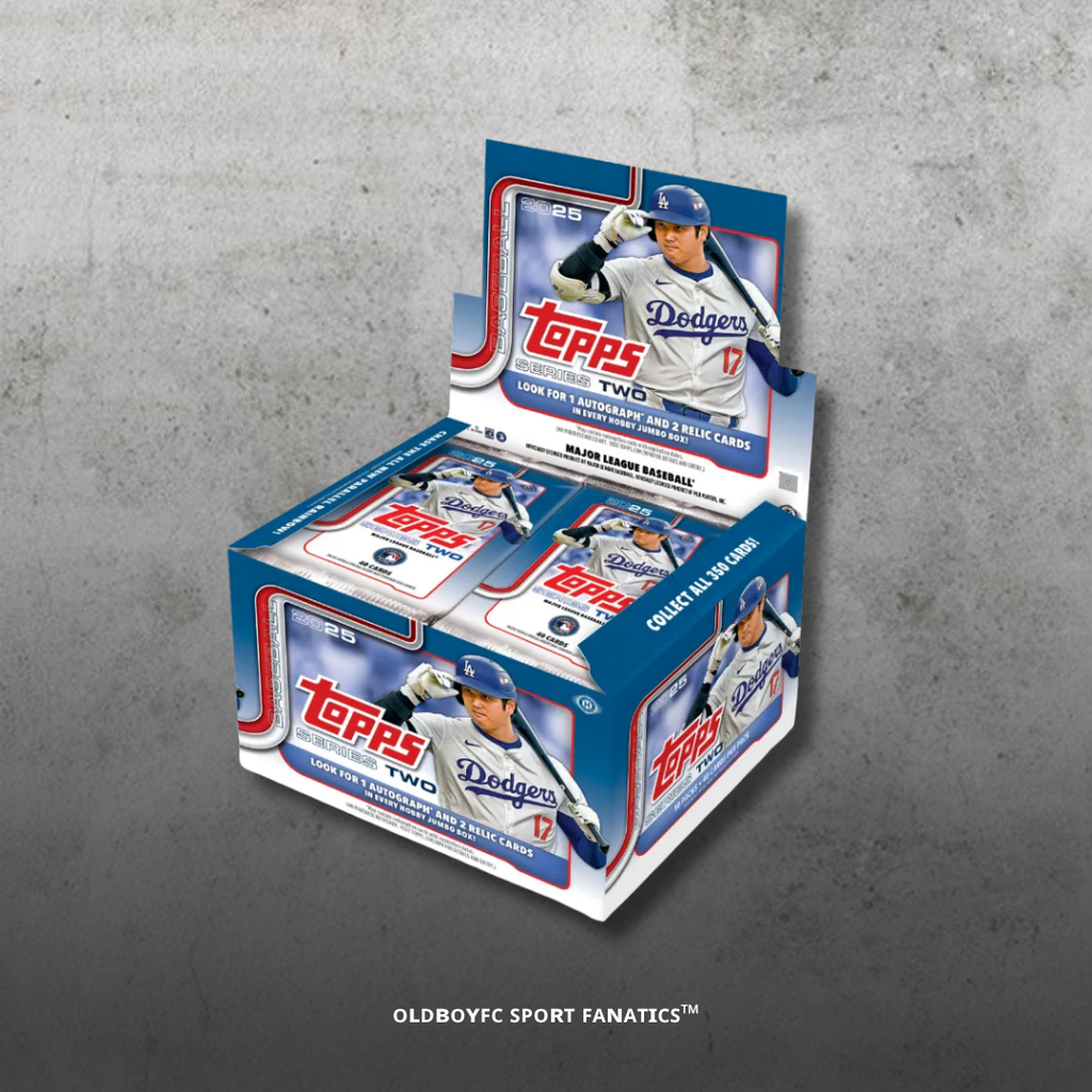 2025 Topps Baseball Series 2 Hobby Jumbo Box 正面圖