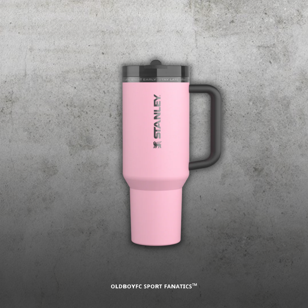 Messi x Stanley Quencher ProTour 隨手杯 GOAT 粉 正面圖
