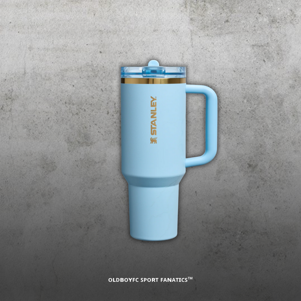 Messi x Stanley Quencher ProTour 隨手杯 Striker 藍 正面圖