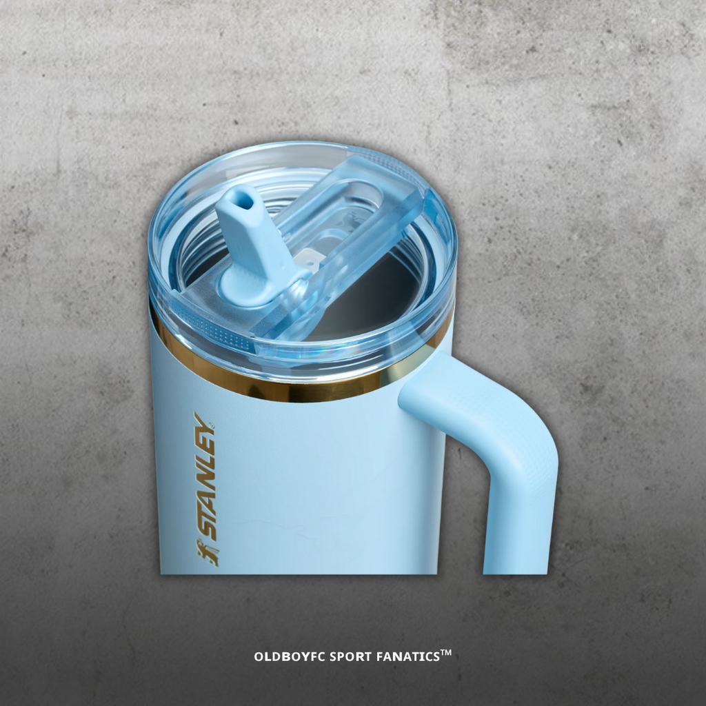 Messi x Stanley Quencher ProTour 隨手杯 Striker 藍俯視視圖