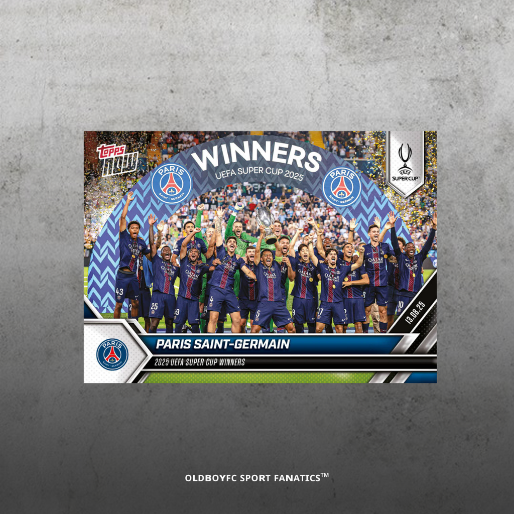 【Topps Now】巴黎聖日耳曼 2025 歐洲超級盃 冠軍 #1