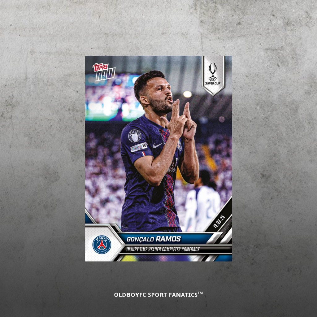 【Topps Now】巴黎聖日耳曼 2025 歐洲超級盃 拉莫斯補時頭槌 #3